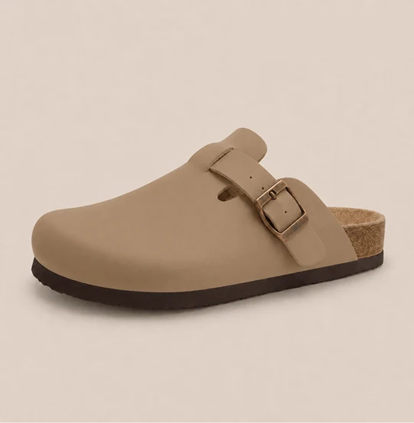 Smooth Vegan Leather Clogs