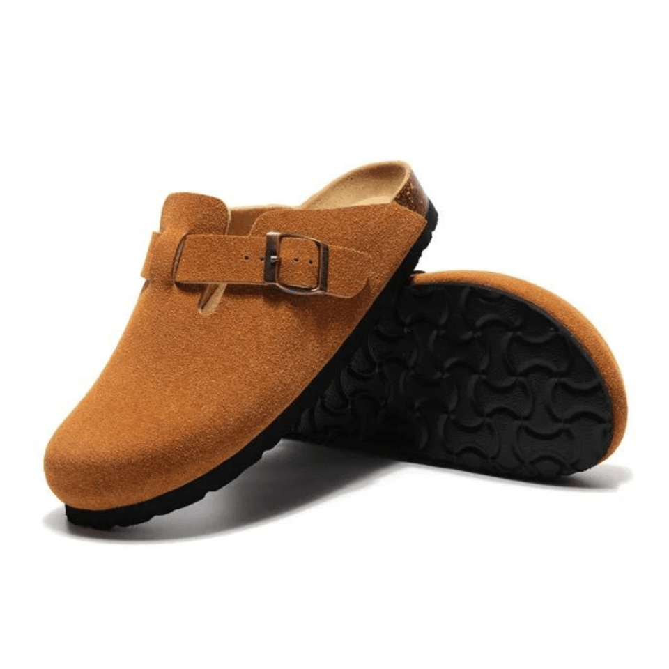 Genuine Suede Clogs
