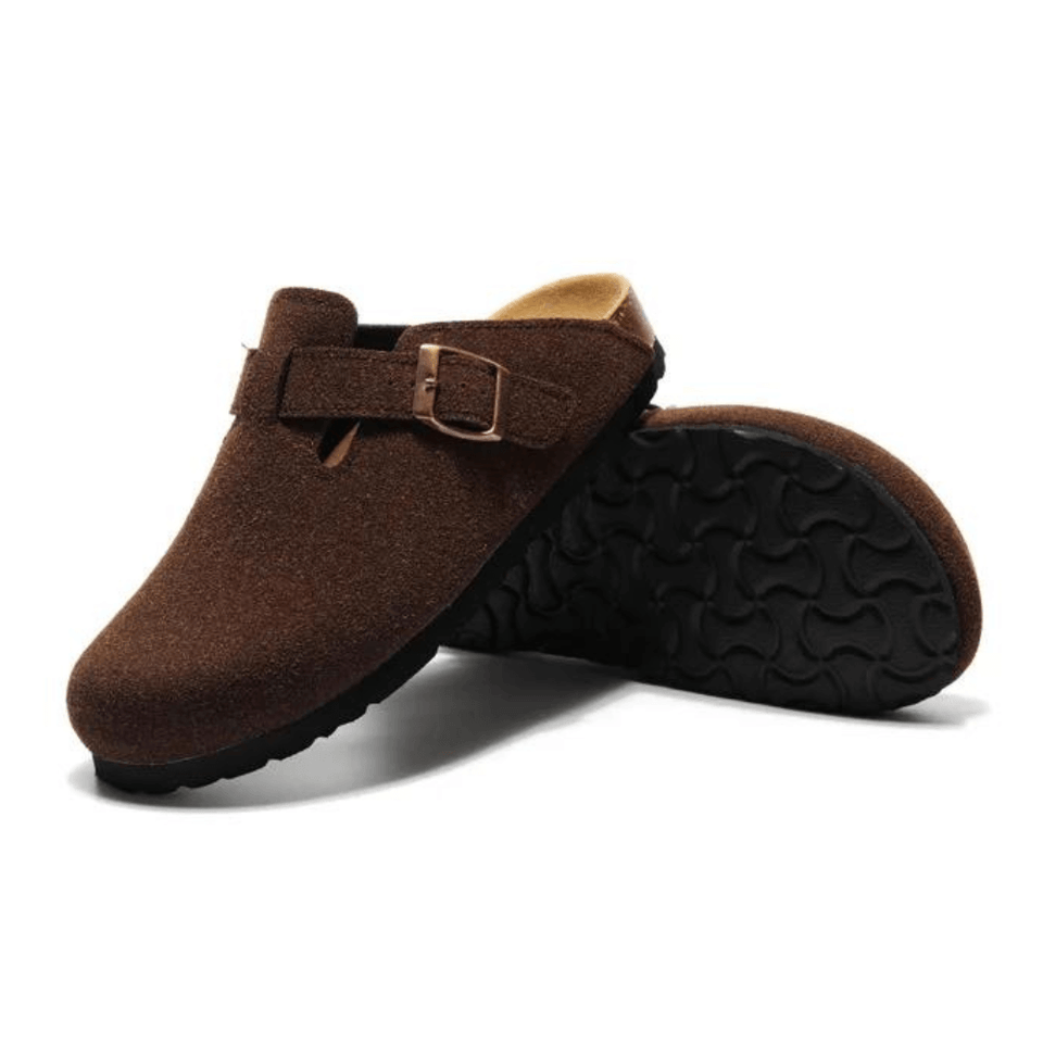 Genuine Suede Clogs