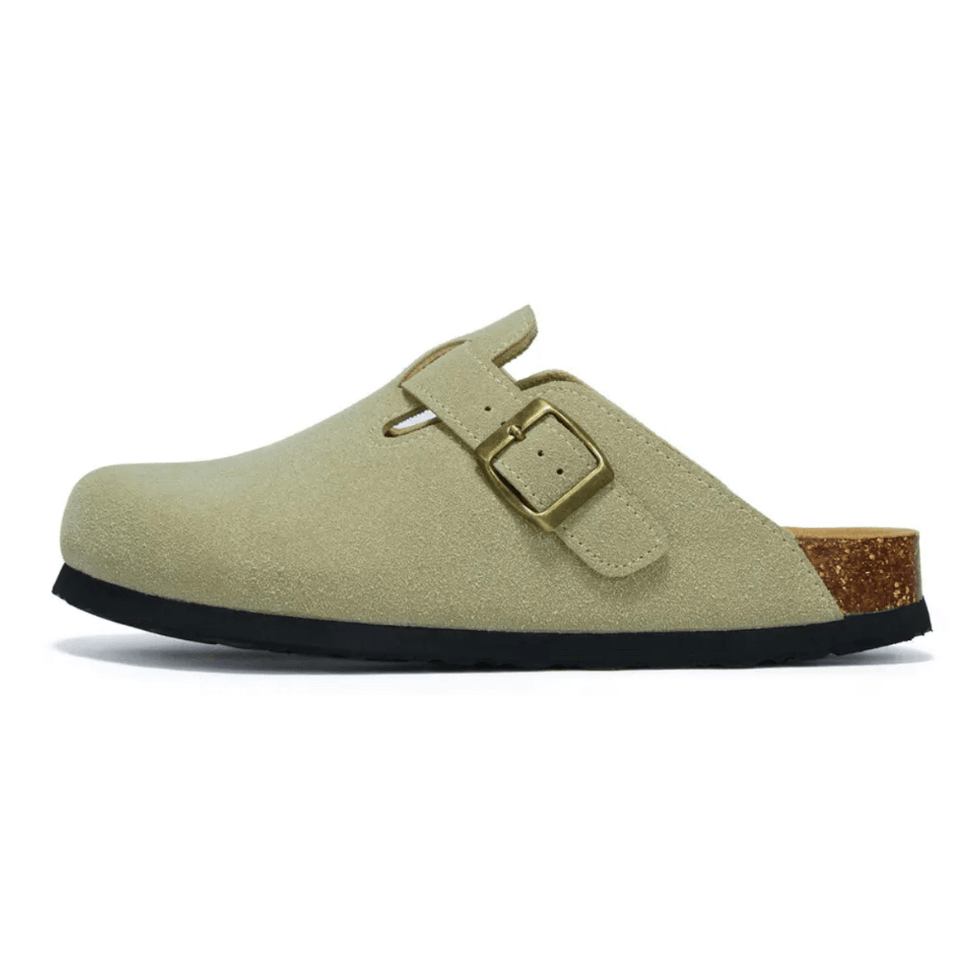 Genuine Suede Clogs