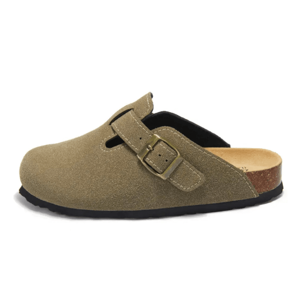 Genuine Suede Clogs