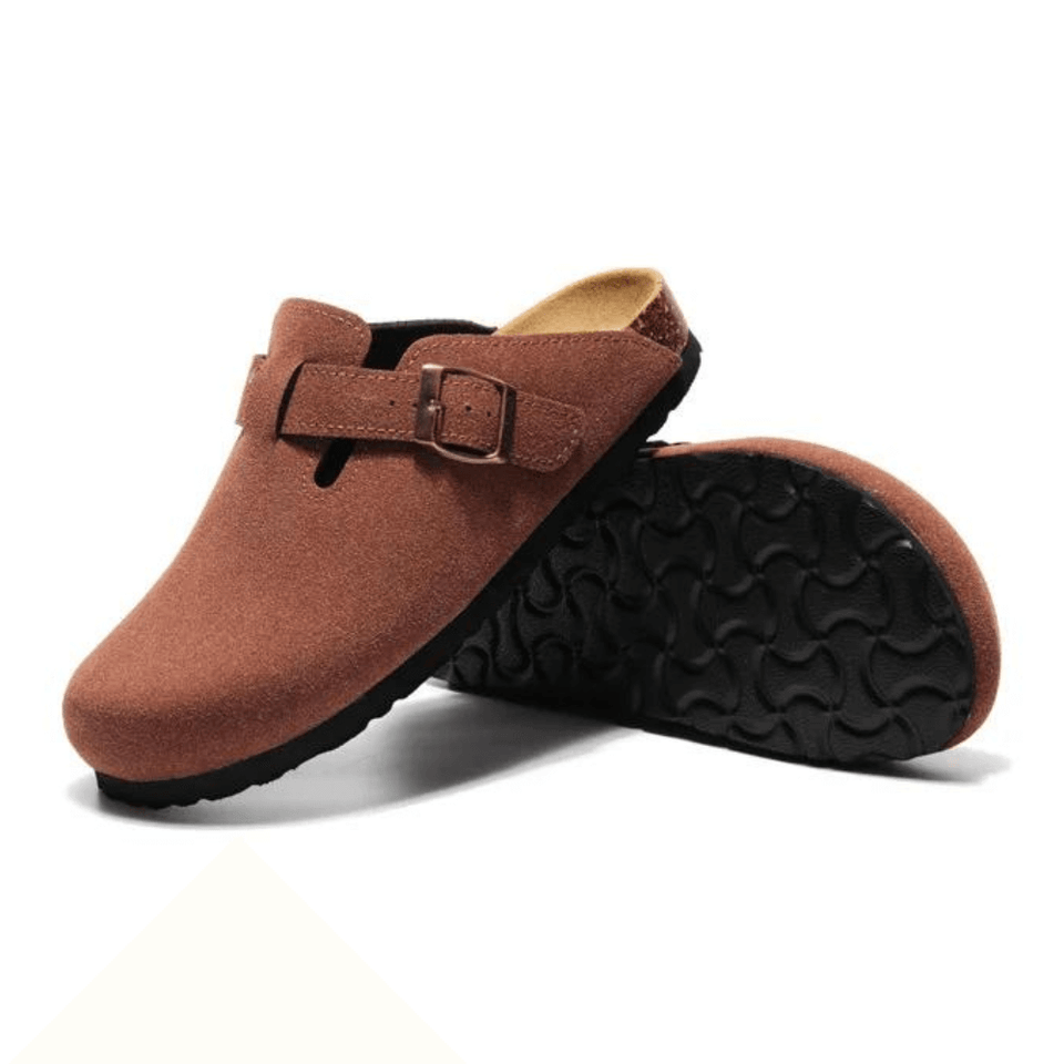 Genuine Suede Clogs