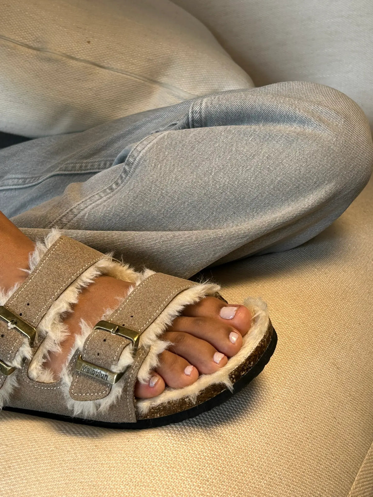 Fluffy Sandal