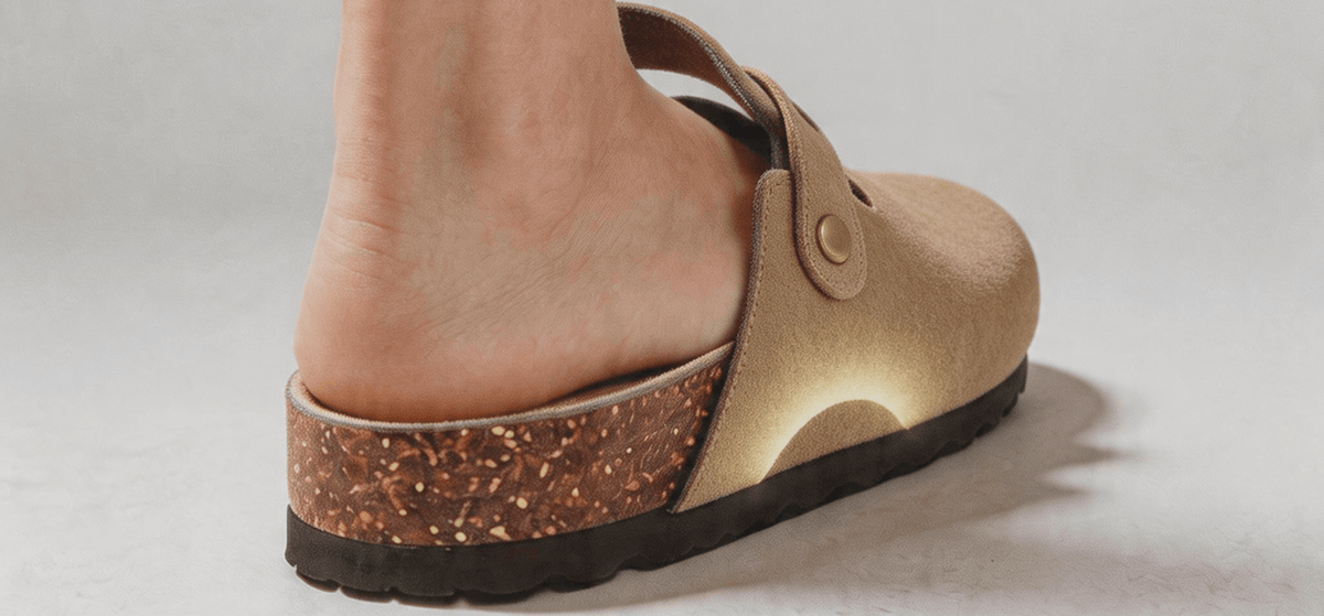 Clog footbed and foot support